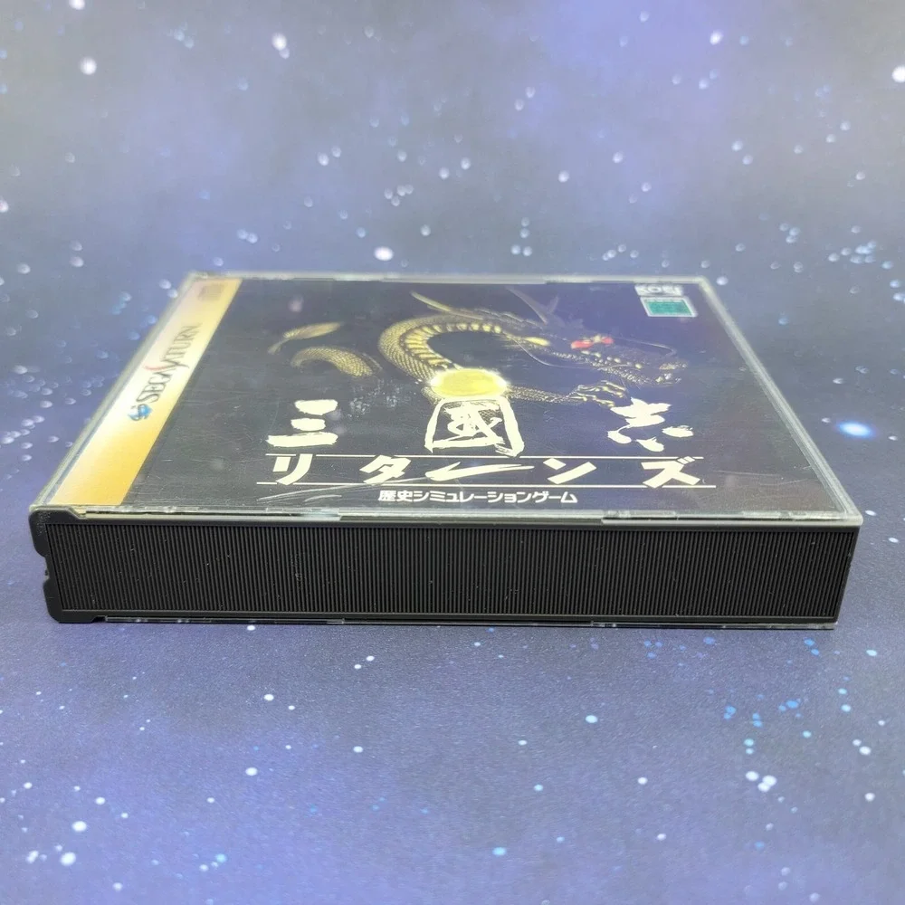 Sangokushi Returns (Sega Saturn) JAPANESE Video Game w/ Manual 0630